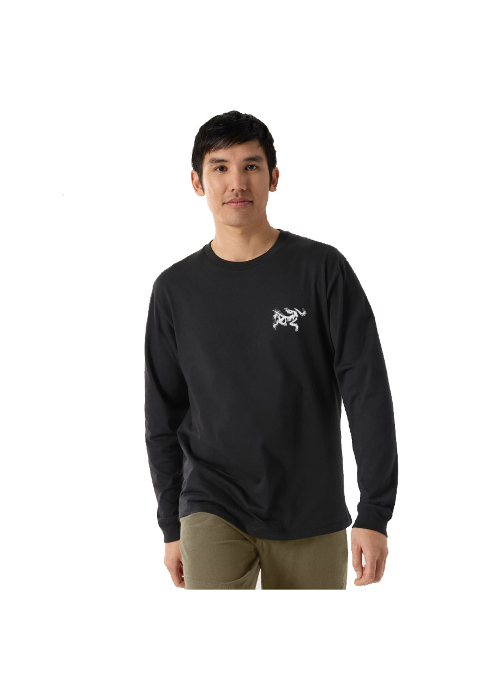 ARC'TERYX T-shirt KRAGG SL COTON BIRD TILE (Homme)