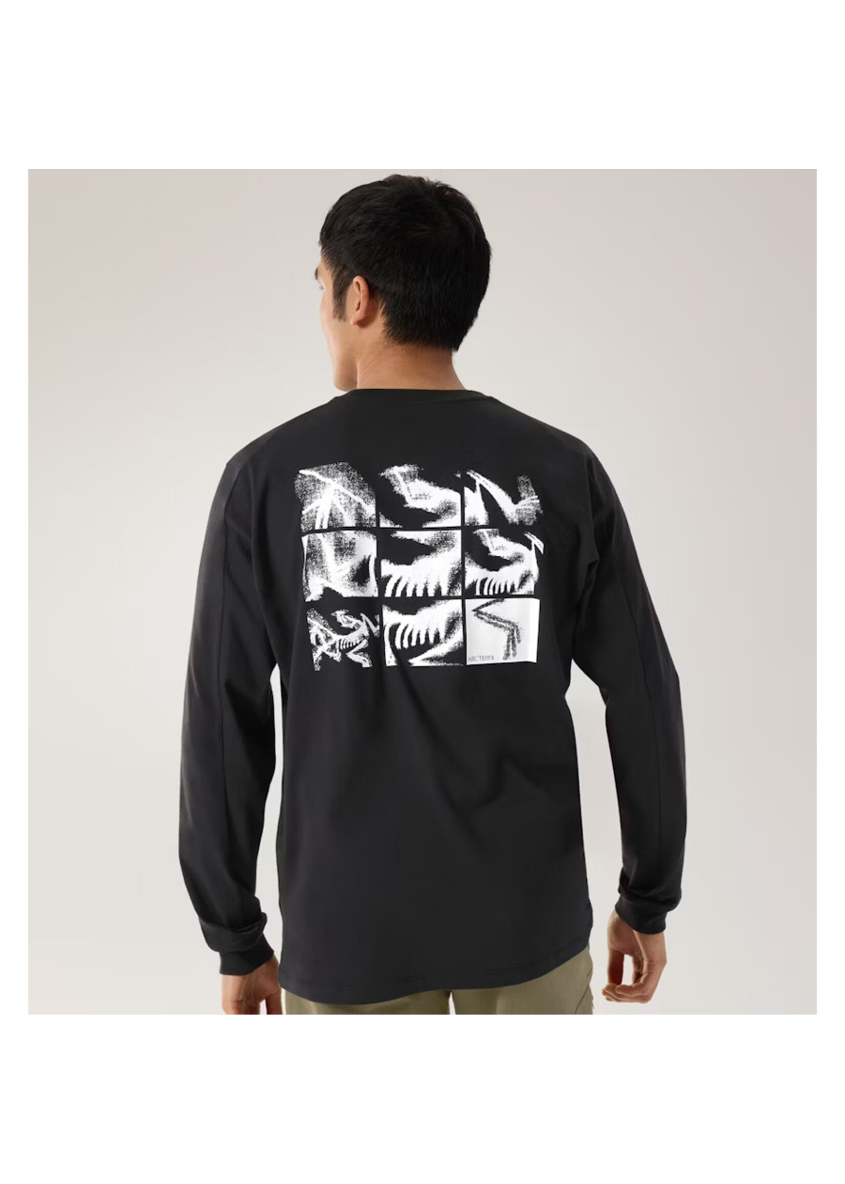 ARC'TERYX T-shirt KRAGG SL COTON BIRD TILE (Homme)