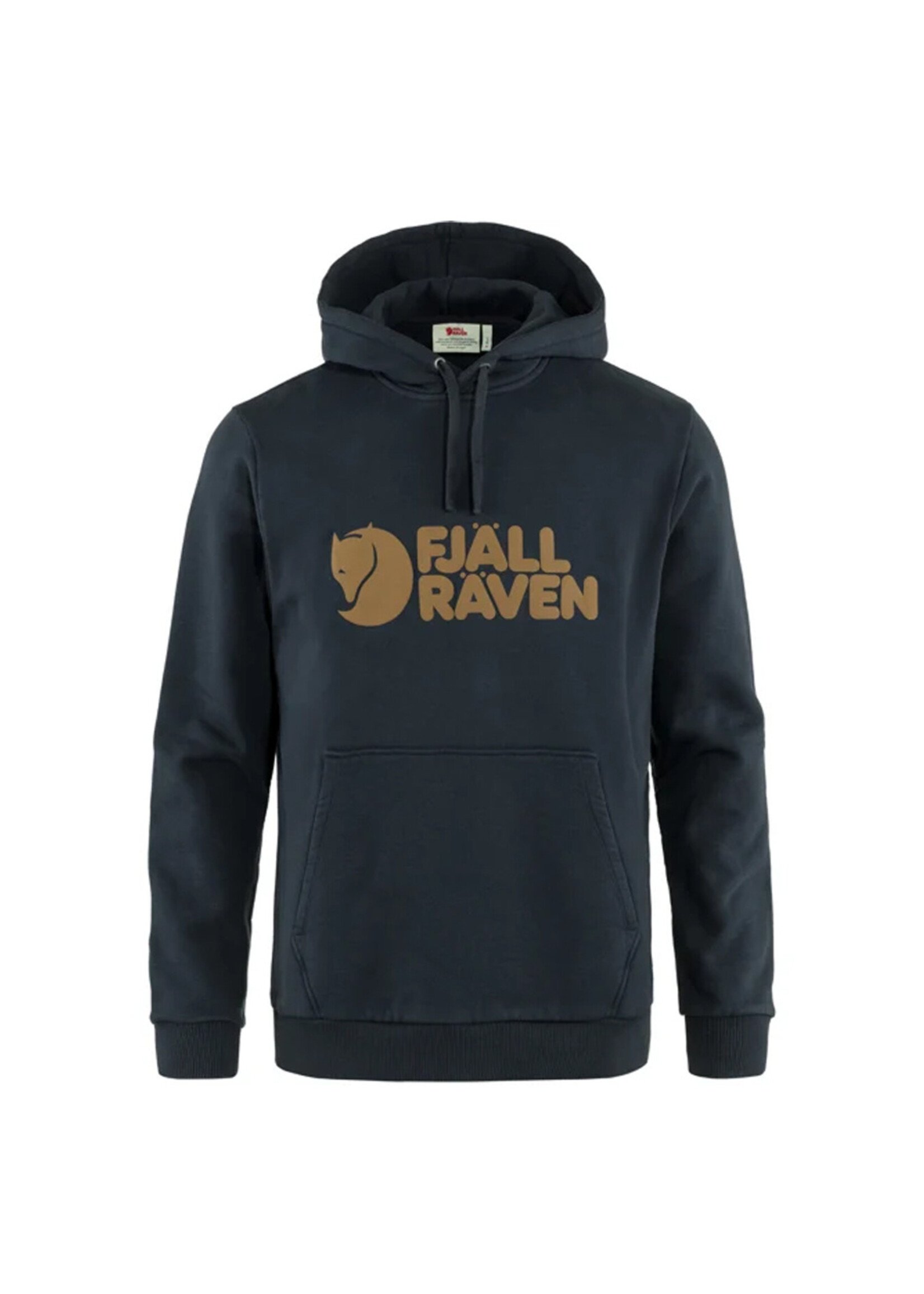 FJALL RAVEN Chandail à capuchon FJALLRAVEN LOGO / Dark navy (Homme)