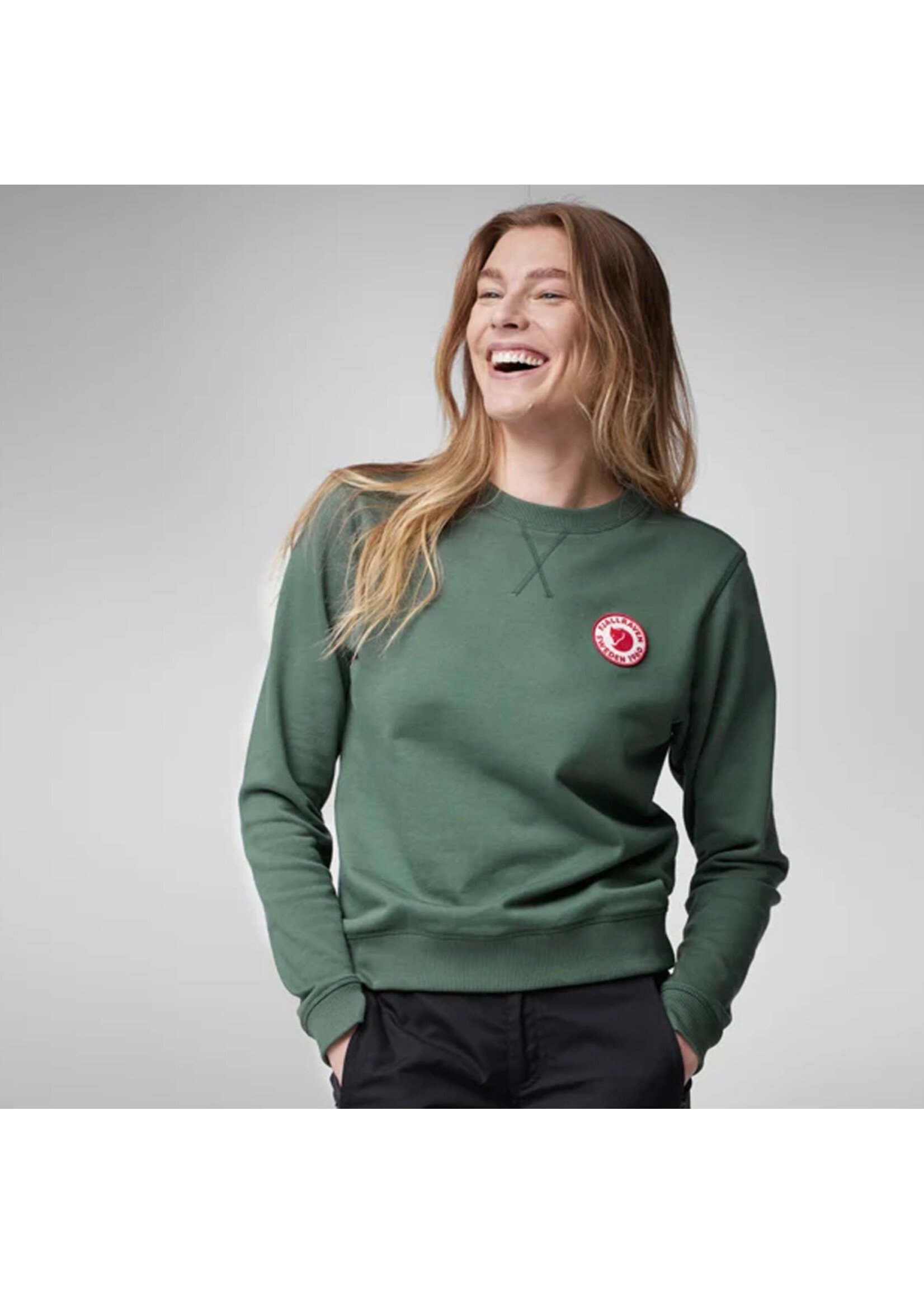 FJALL RAVEN Chandail 1960 LOGO BADGE (Femme)