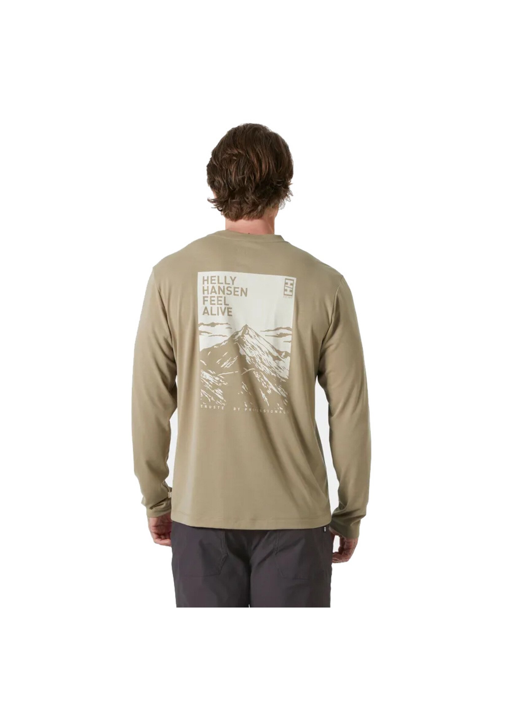 HELLY HANSEN T-shirt SKOG GRAPHIC LS (Homme)