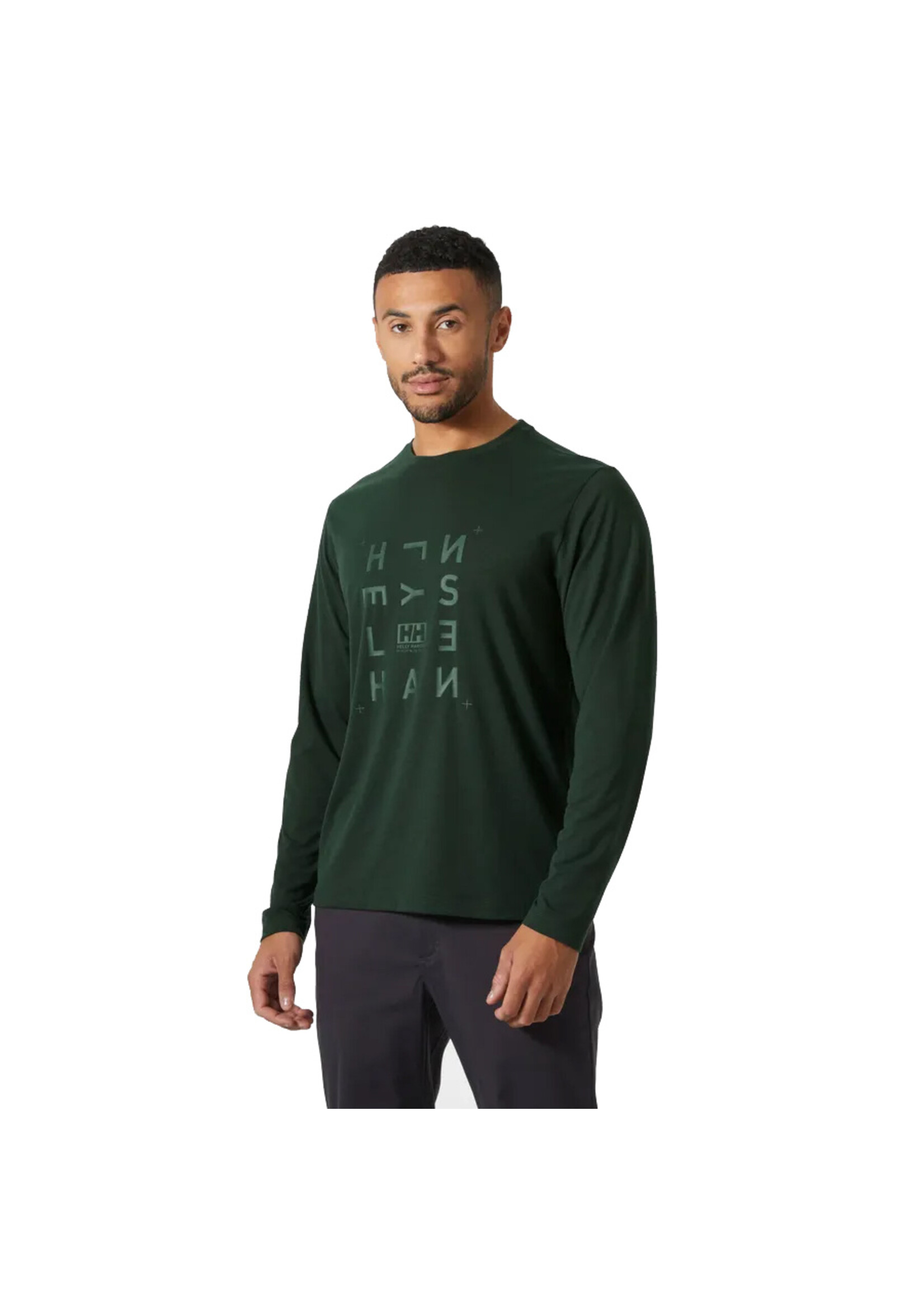 HELLY HANSEN T-shirt SKOG GRAPHIC LS (Homme)