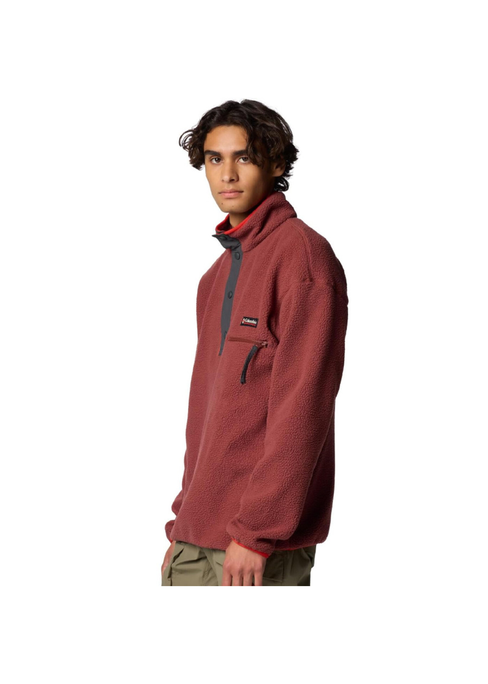 COLUMBIA Veste polaire à ½ boutons-pression HELVETIA II / Spice (Homme)