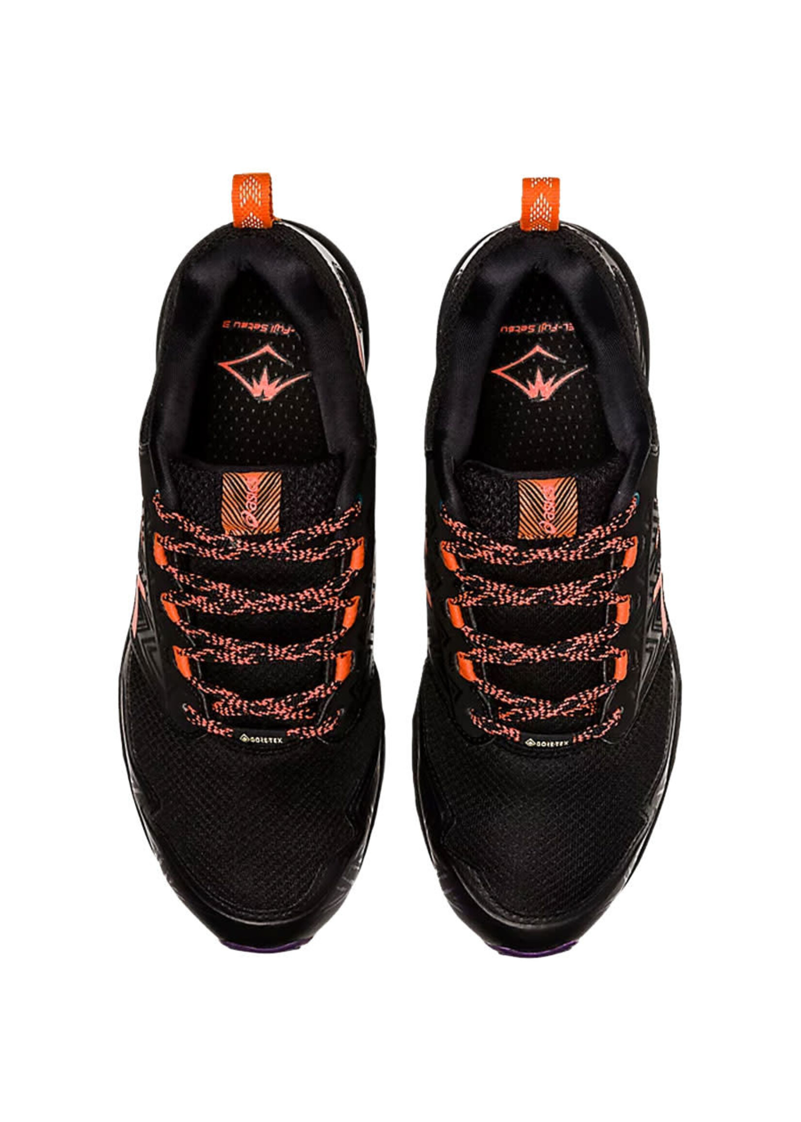 ASICS Souliers GEL-FUJISETSU 3 GTX / Noir & Orange (Homme)