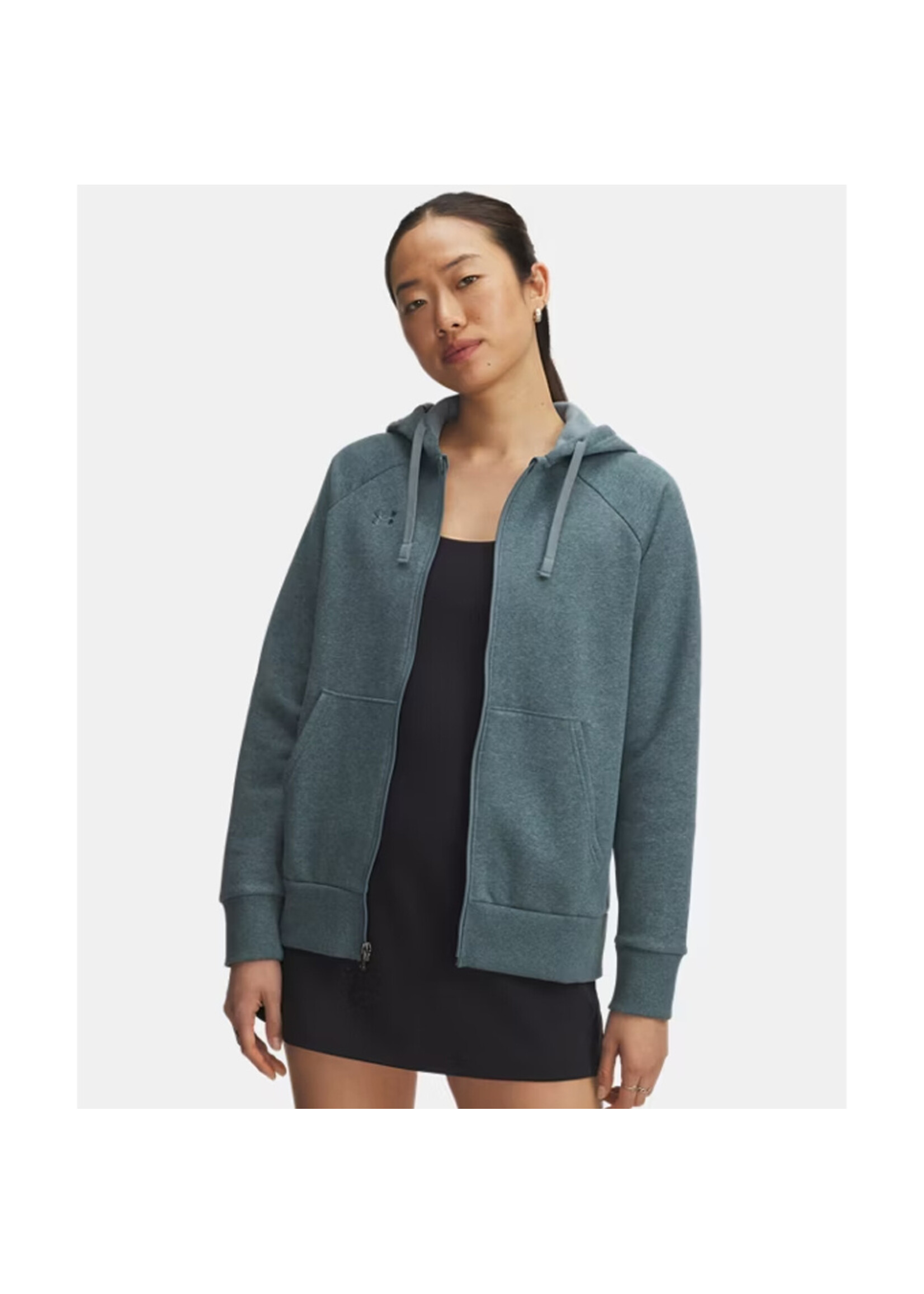 UNDER ARMOUR Chandail à capuchon RIVAL FLEECE Full Zip (Femme)