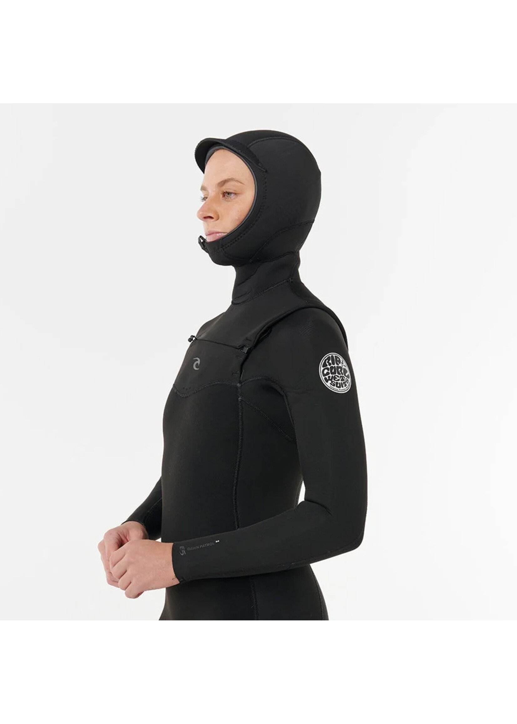RIP CURL Wetsuit à capuchon zip avant  5/4 DAWN PATROL (Femme)