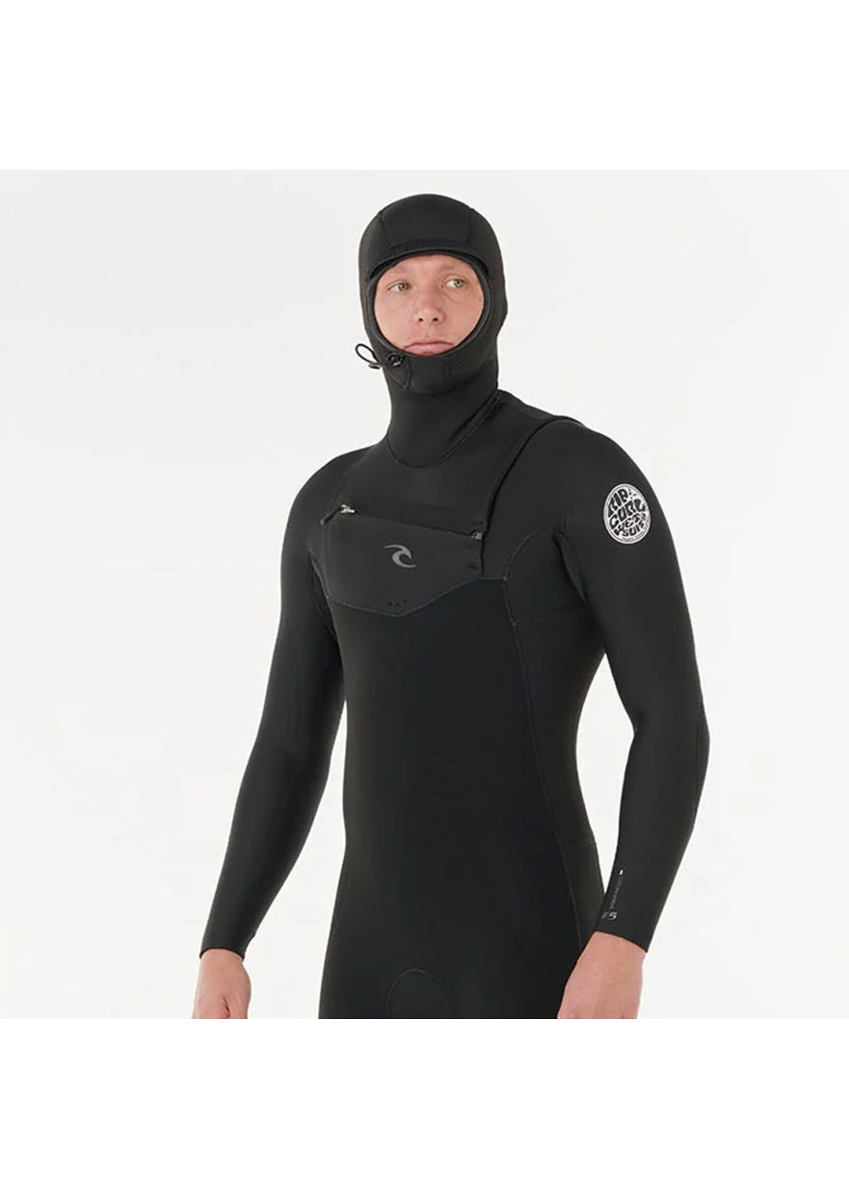 RIP CURL Wetsuit à capuchon zip avant 5/4 DAWN PATROL (Homme)
