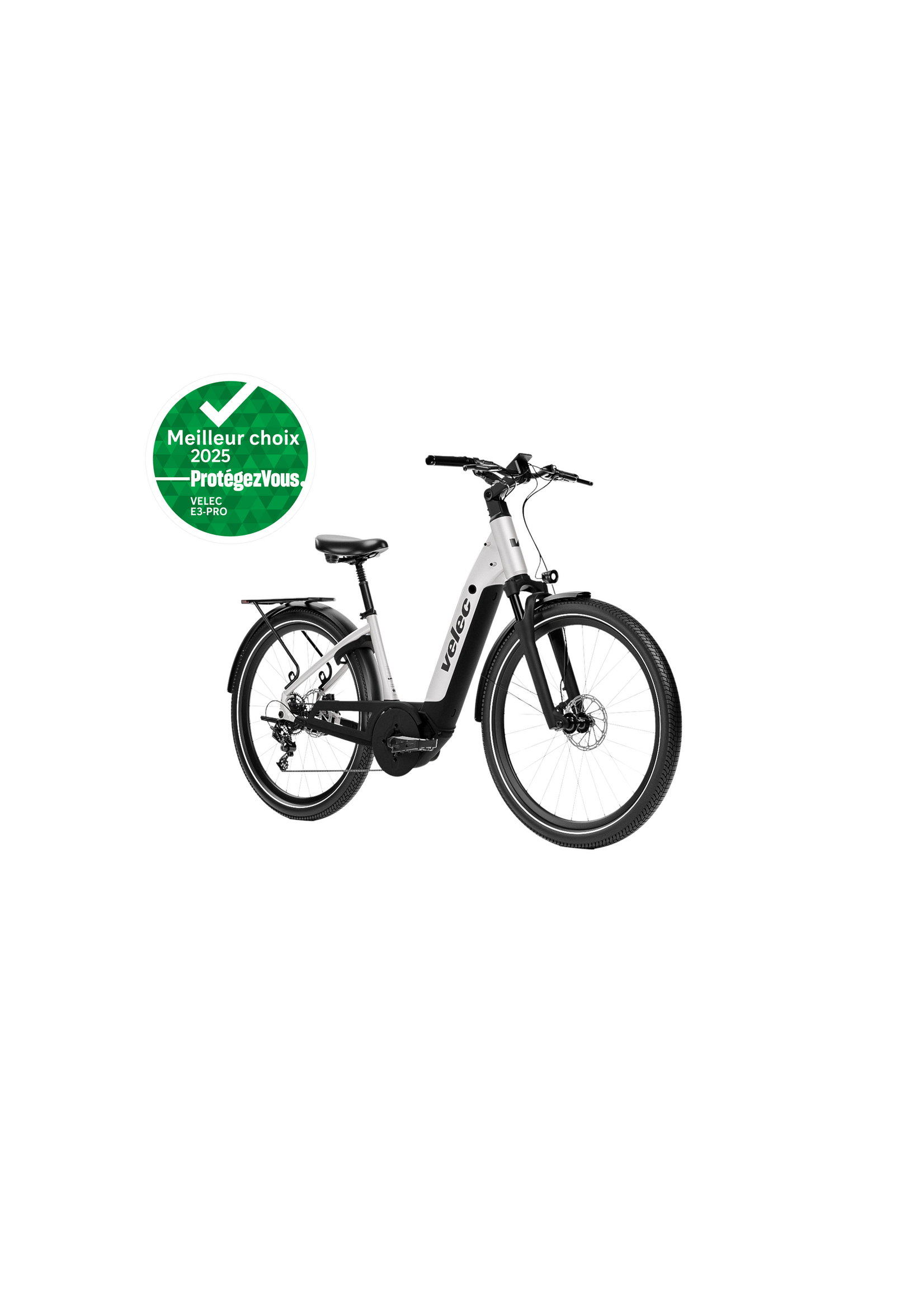 VELEC Vélo électrique E3 PRO / Gris