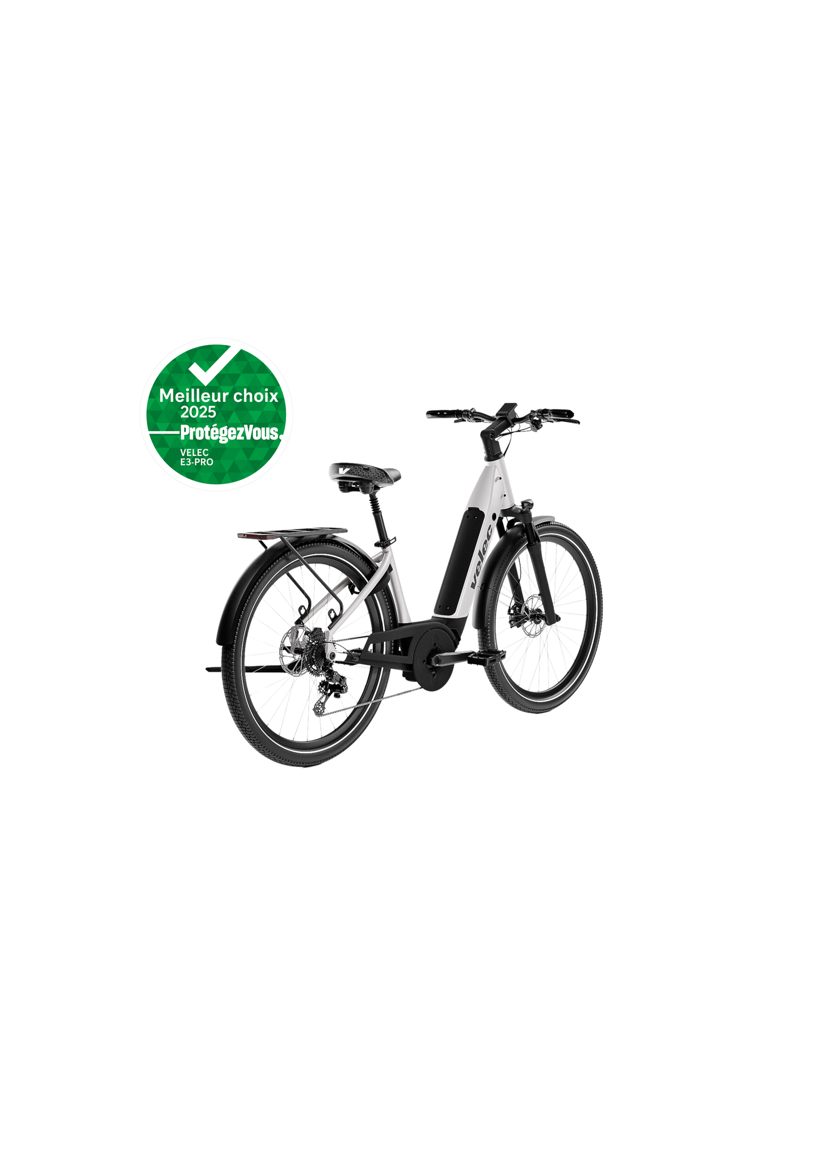 VELEC Vélo électrique E3 PRO / Gris