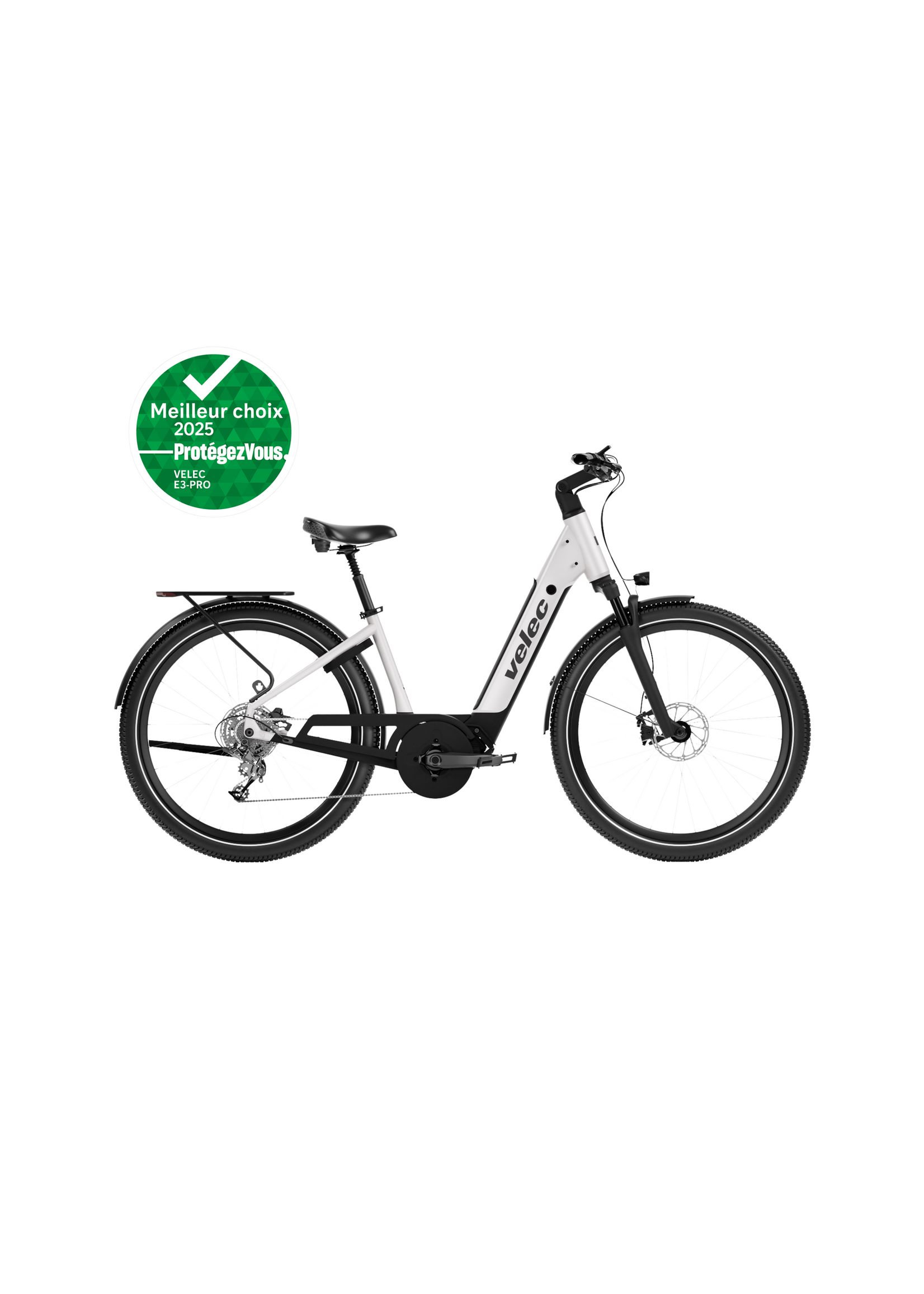 VELEC Vélo électrique E3 PRO / Gris