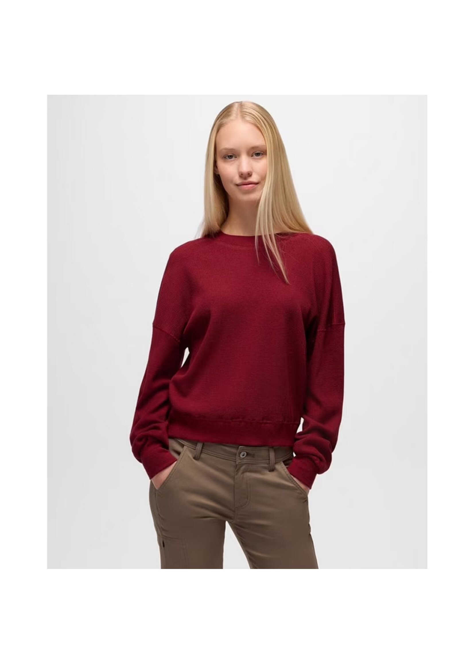 PRANA Chandail TOUCHSTONE LS CREW (Femme)