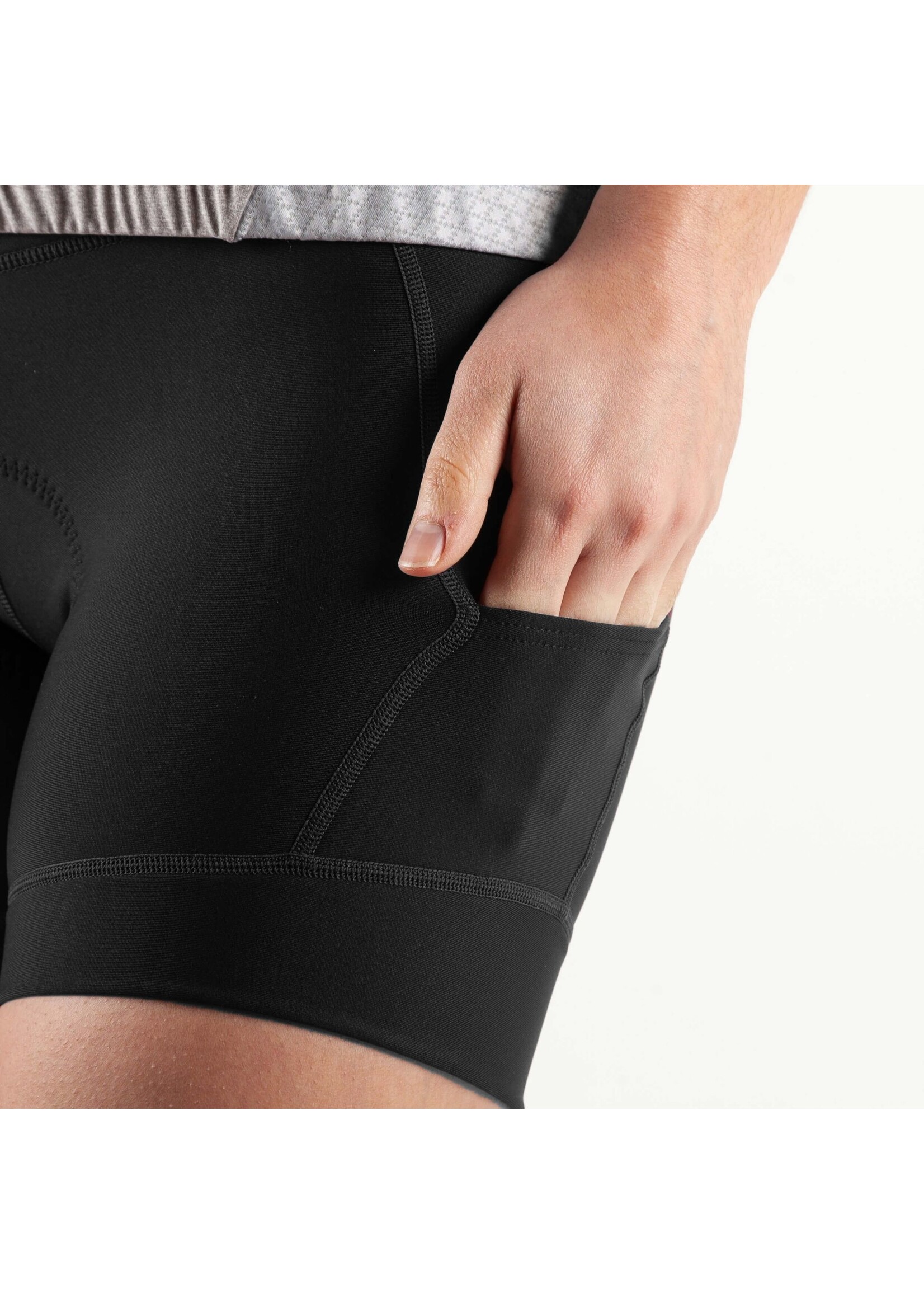LOUIS GARNEAU Short FIT SENSOR 5.5 / Noir (Femme)