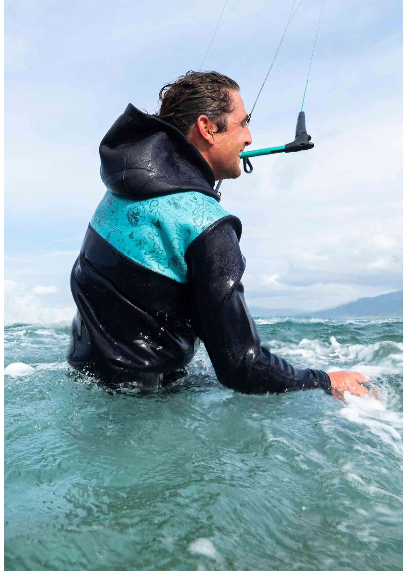 VIVIDA Chandail à capuchon en néoprène NEPTUNE (Unisexe)