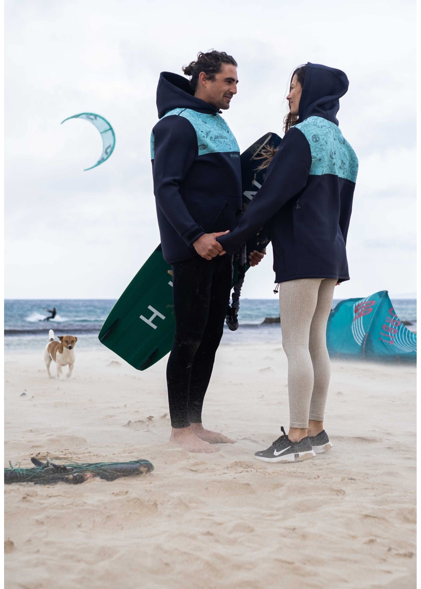 VIVIDA Chandail à capuchon en néoprène NEPTUNE (Unisexe)