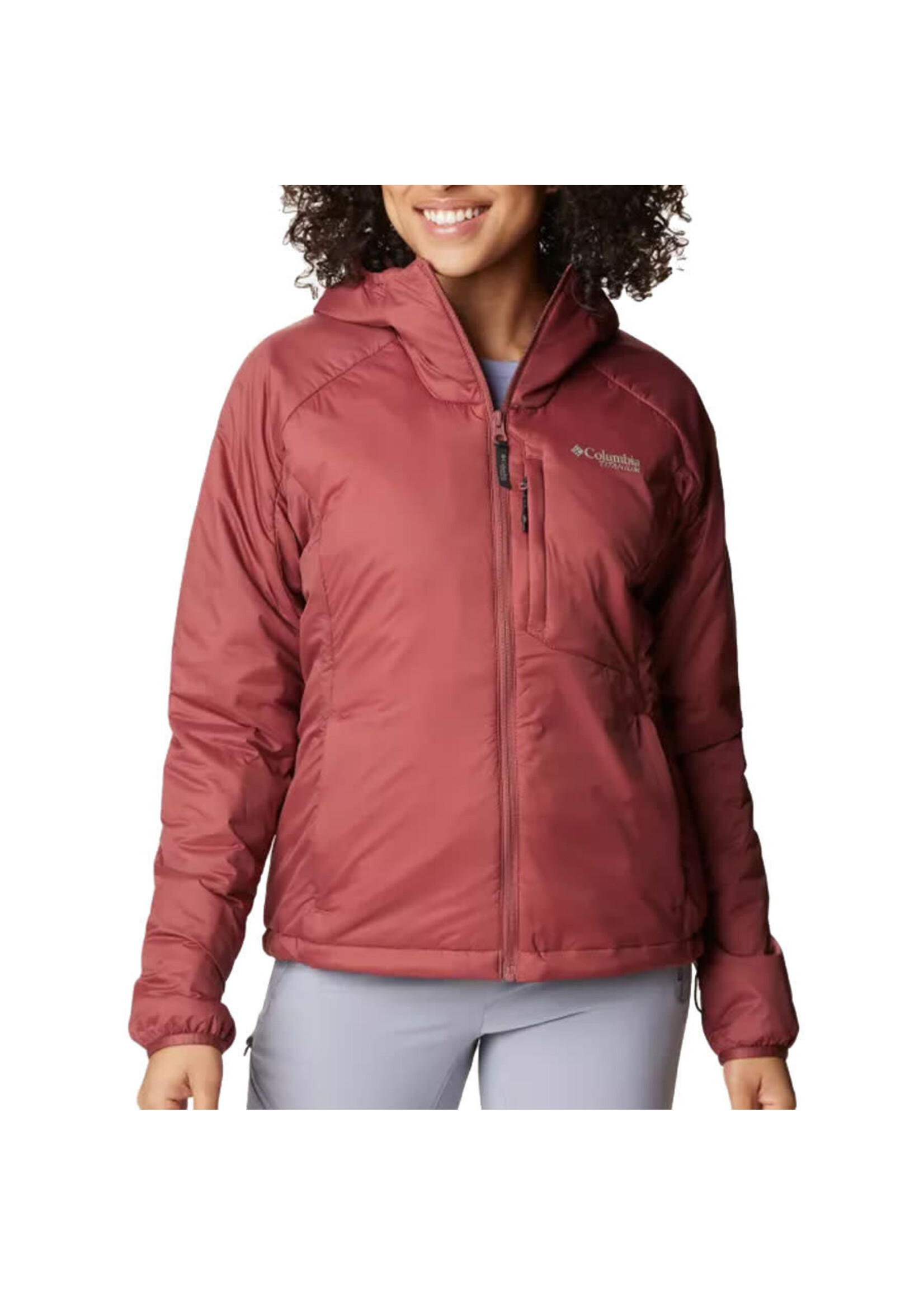 COLUMBIA Veste SILVER LEAF / Rouge Betterave (Femme)
