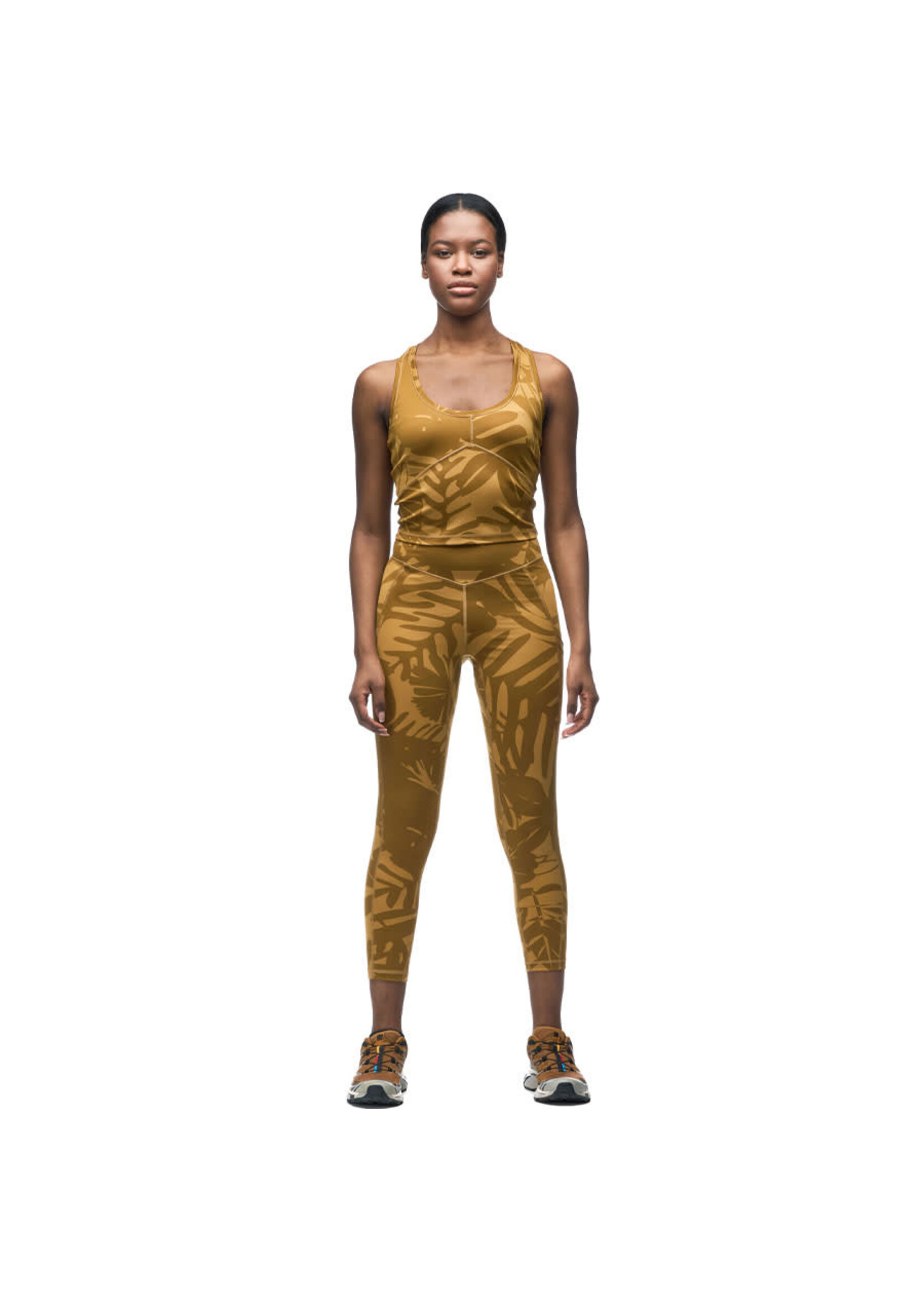 INDYEVA Legging 25" SENDERO / Bronze botanique (Femme)