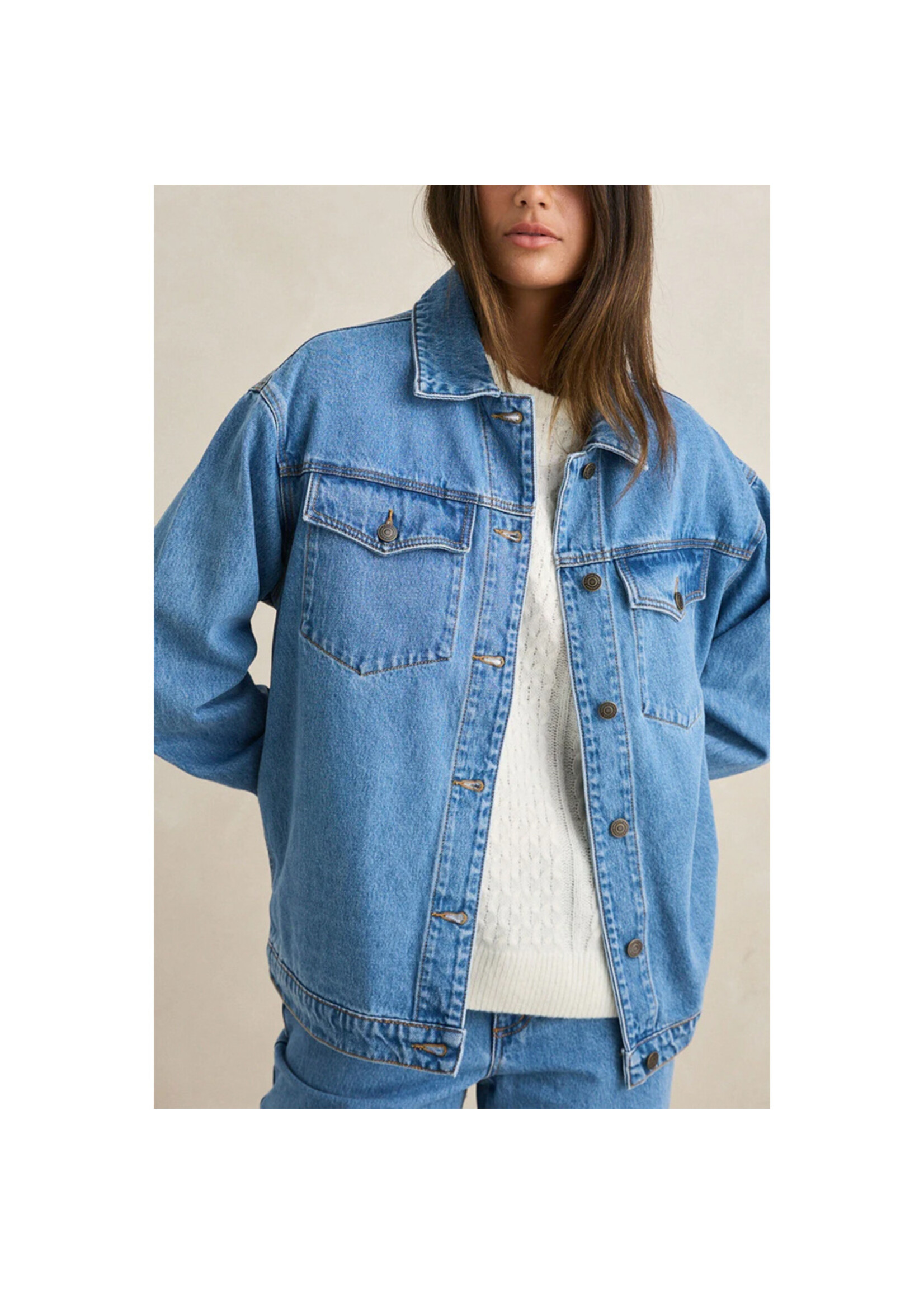 RHYTHM Veste ESSENTIAL DENIM (Femme)