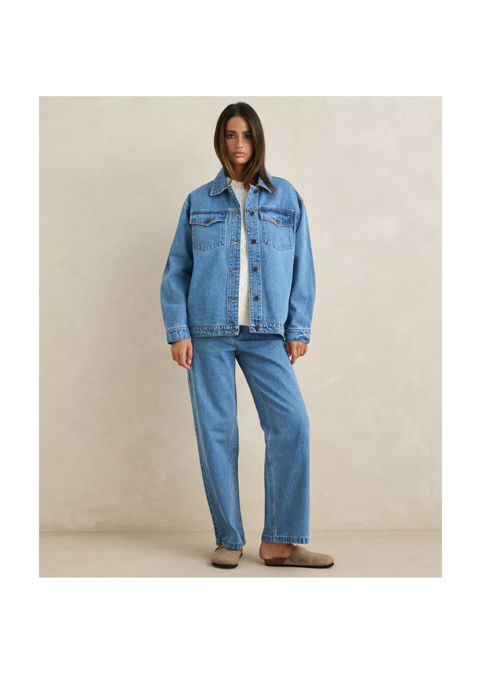 RHYTHM Veste ESSENTIAL DENIM (Femme)