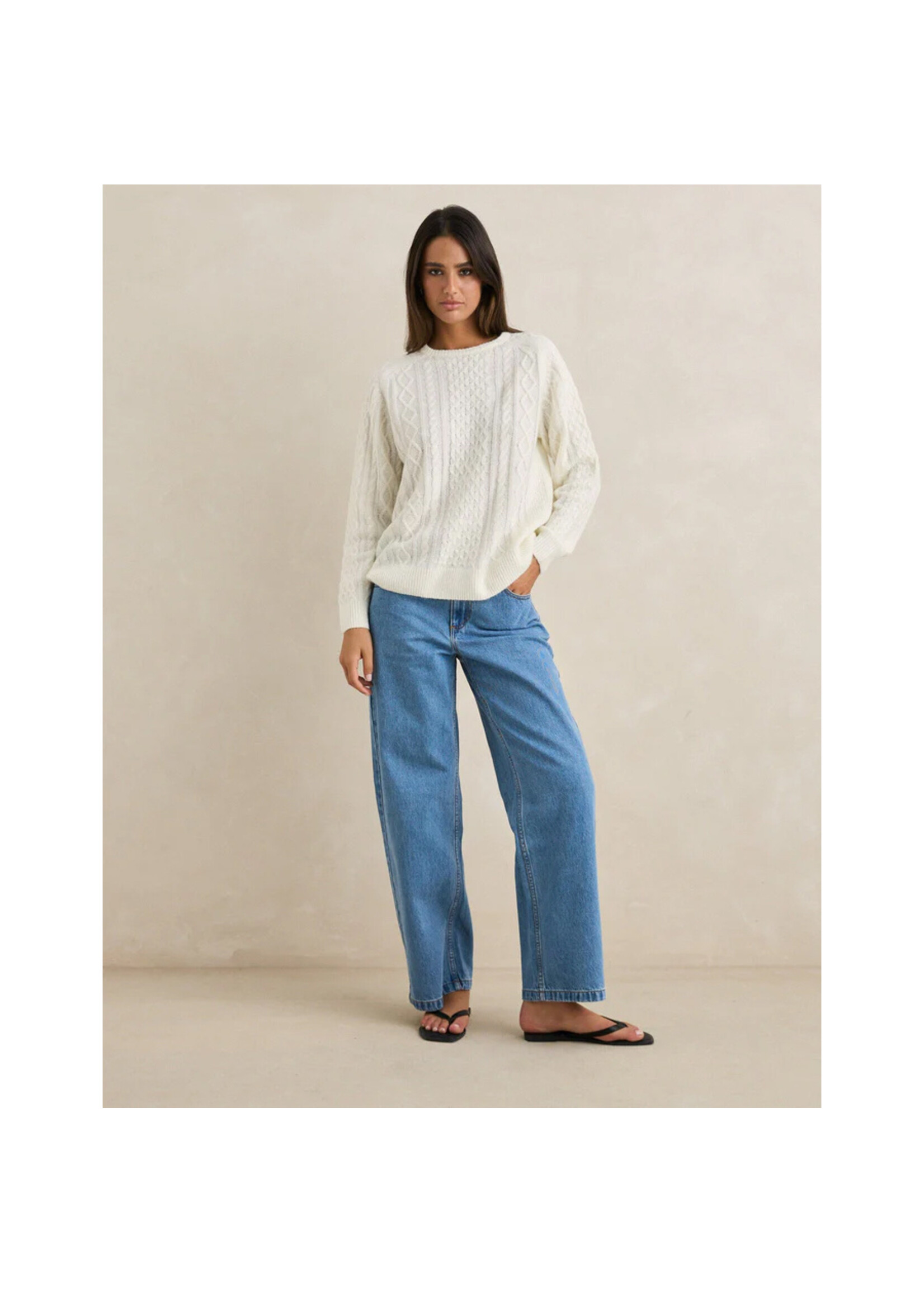 RHYTHM Chandail MOHAIR OCEANSIDE KNIT (Femme)