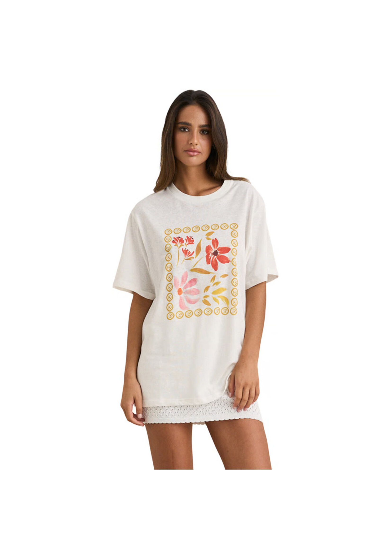 RHYTHM T-shirt WILDFLOWER OVERSIZED (Femme)