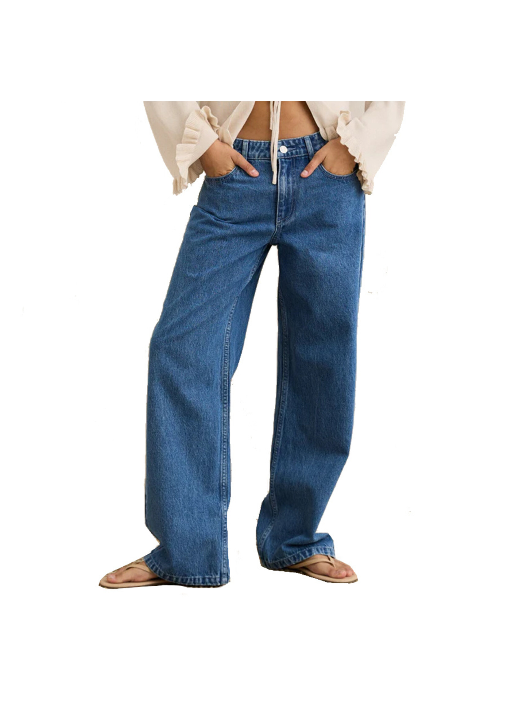 RHYTHM Pantalon SHORELINE DENIM (Femme)