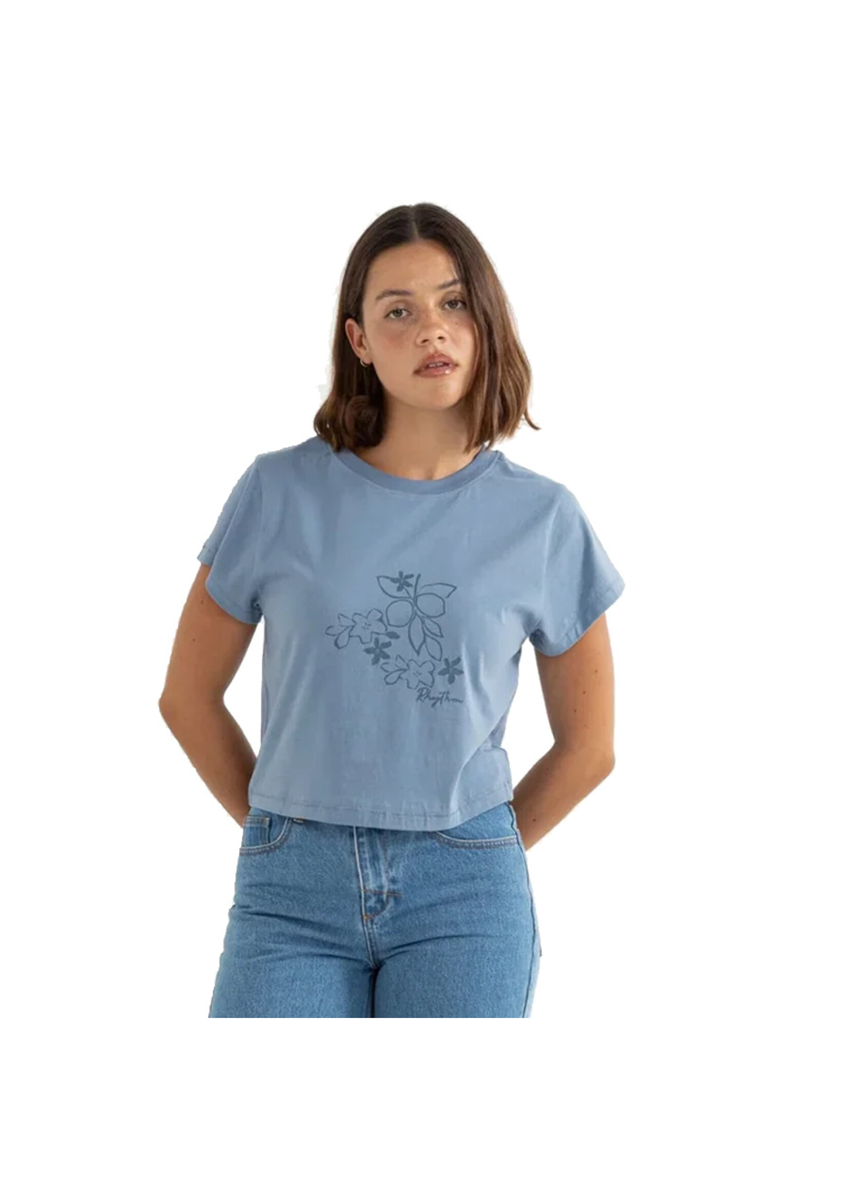 RHYTHM T-shirt FLORAL  BLOOM (Femme)