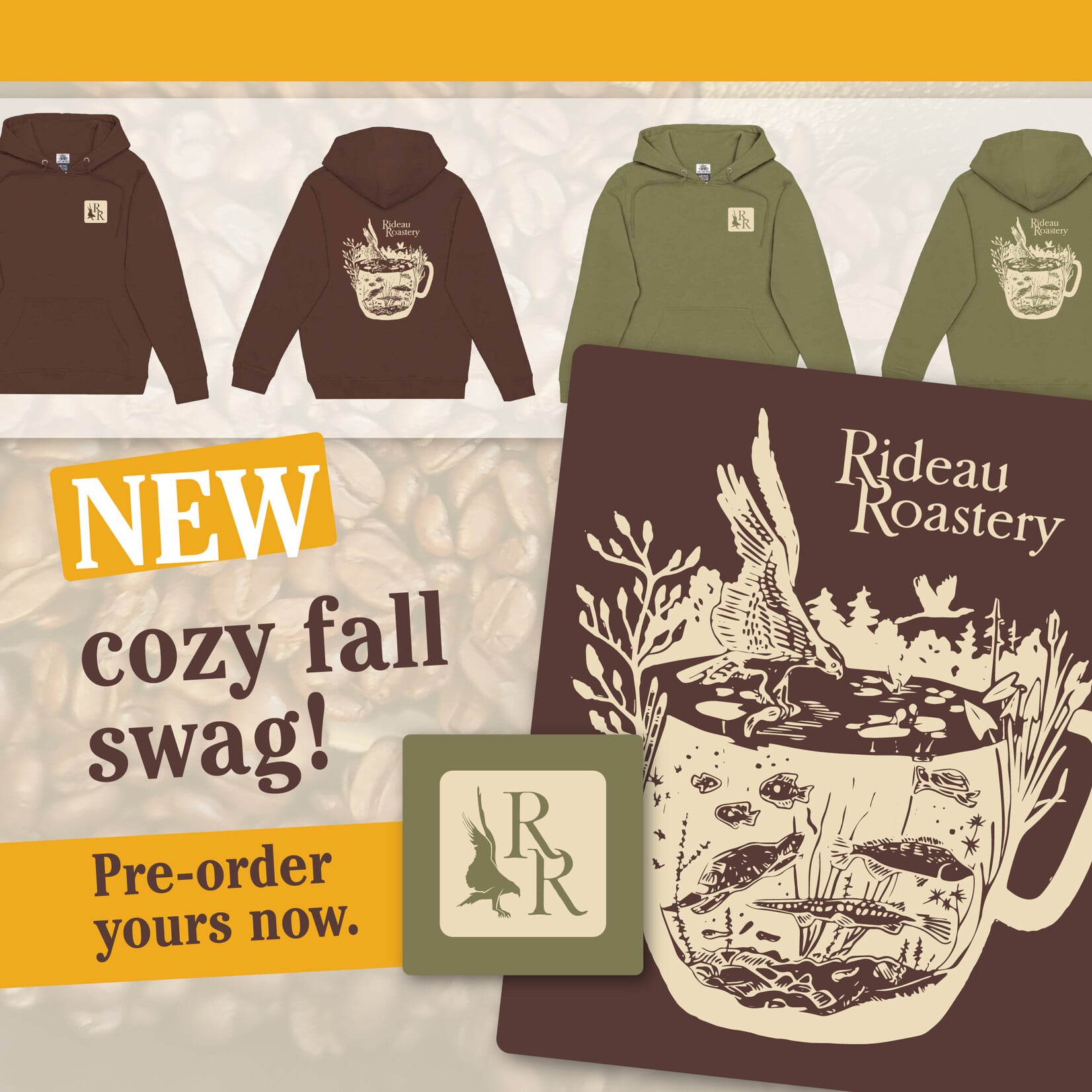 Rideau Roastery Rideau Roastery Hoodie pre-order