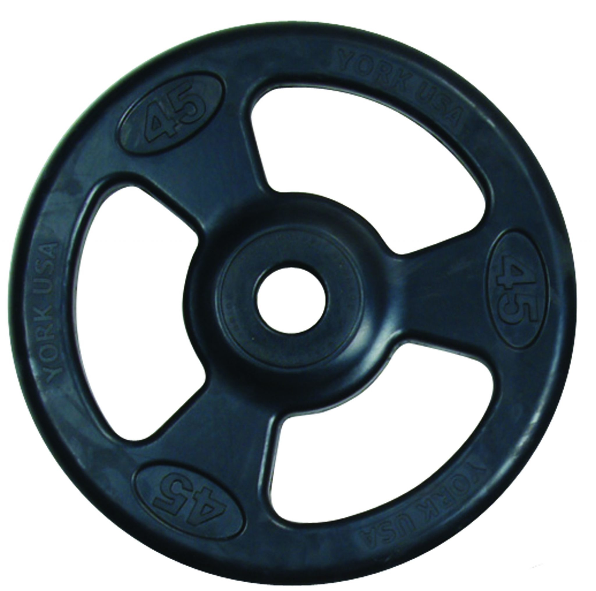 York Rubber Encased Olympic ISO Grip Plate 2" AKFIT Fitness Specialty