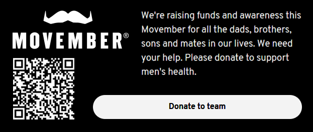 Donate for Men's Mental Health with Akfit & Movember