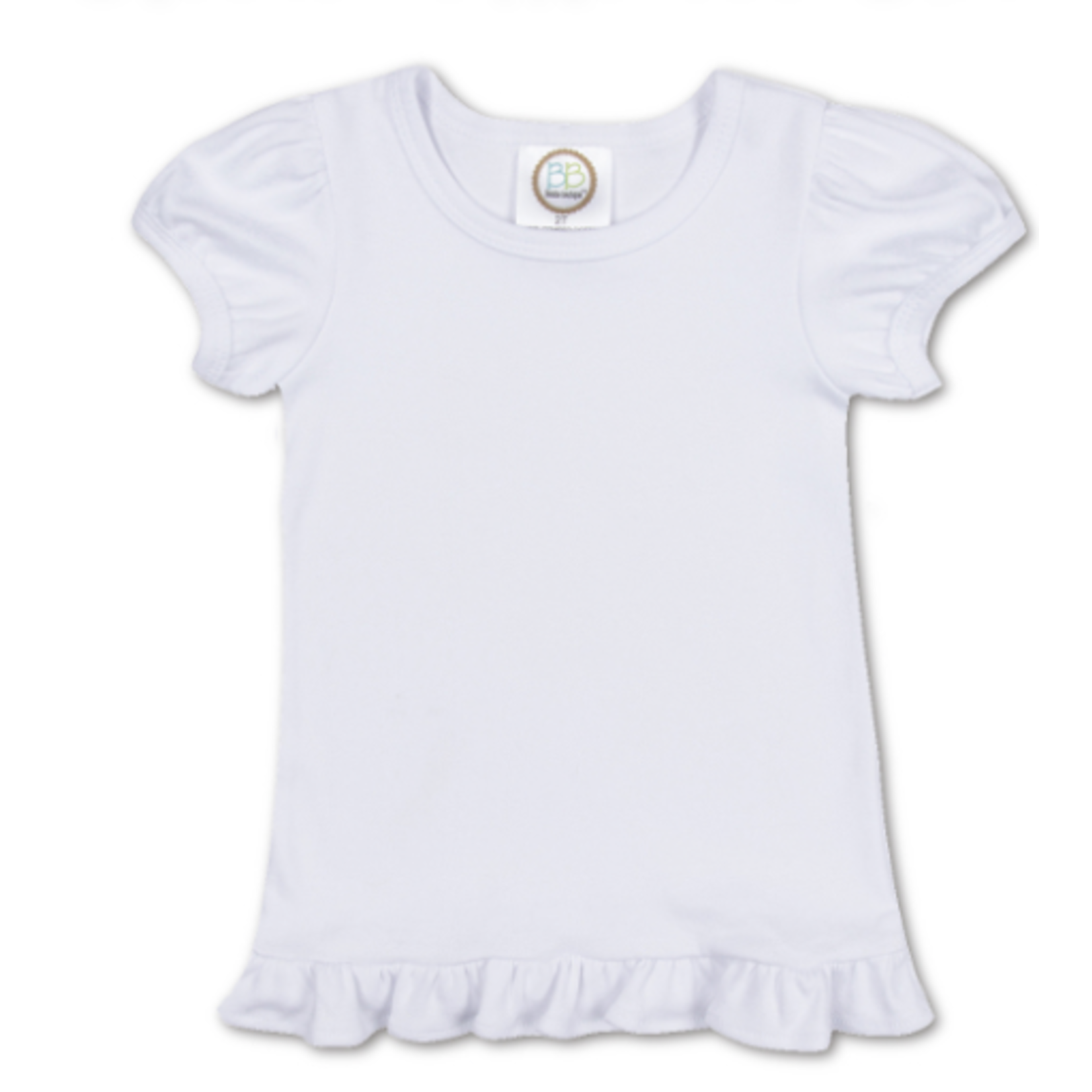 girl ruffle sleeve shirt