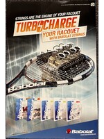 Babolat Poster 1-11: Turbo Charge Strings (15.5"x23.5")