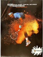 Babolat Poster 1-6: 2012 French Open Black - Nadal (24.5"x31.5")