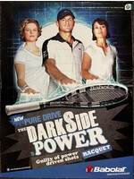 Babolat Poster 1-8: Dark Side of Power (23.5"x31.5")