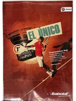 Babolat Poster 1-4: 2012 French Open (orange) - Nadal (19"x27")