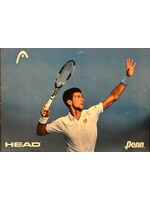Babolat Poster 3-6: Djokovic (front)/Sharapova (back) 2-sided (23.5"x16.5")