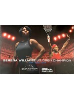 Wilson Poster 6-10: Serena '99, '02, '09 US Open (36"x27")