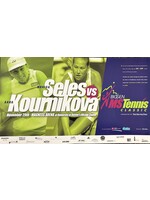 Yonex Poster 7-8:  Seles vs Kournikova (27.5"x16")