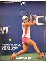 Head/Penn Poster 11-2: Barty 2019 French  (18"x23.5")