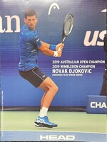 Head/Penn Poster 6-2: Djokovic 2019 (18"x24")