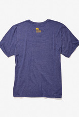SPORT-TECH Heather blue printed t-shirt for men