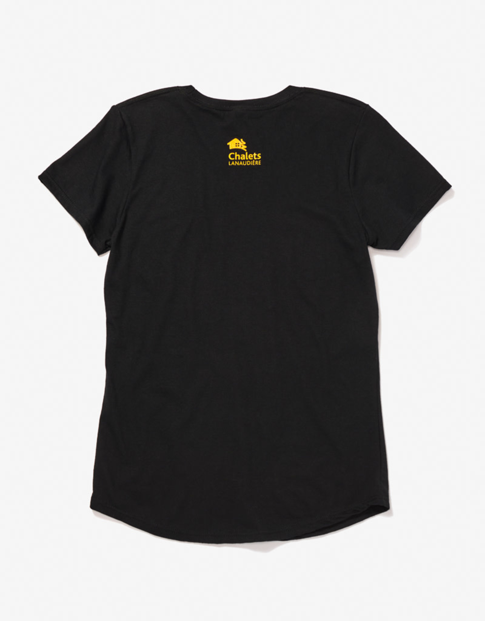 ANVIL Black printed t-shirt for women