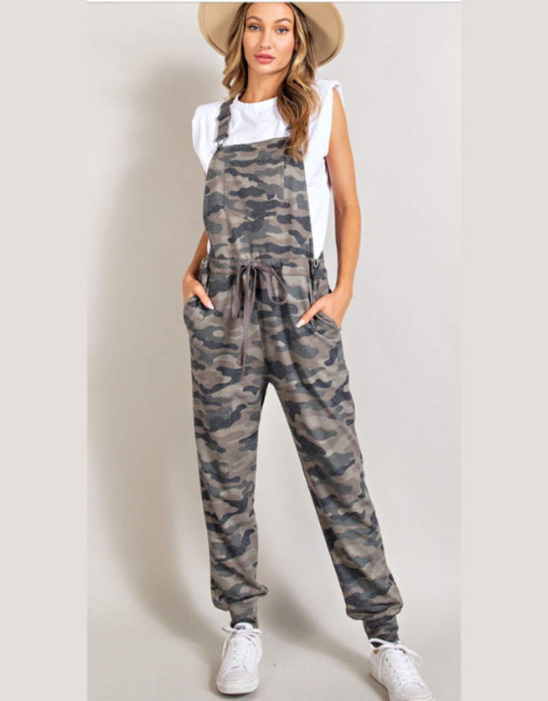Ee:some Camoflague Jogger Overall
