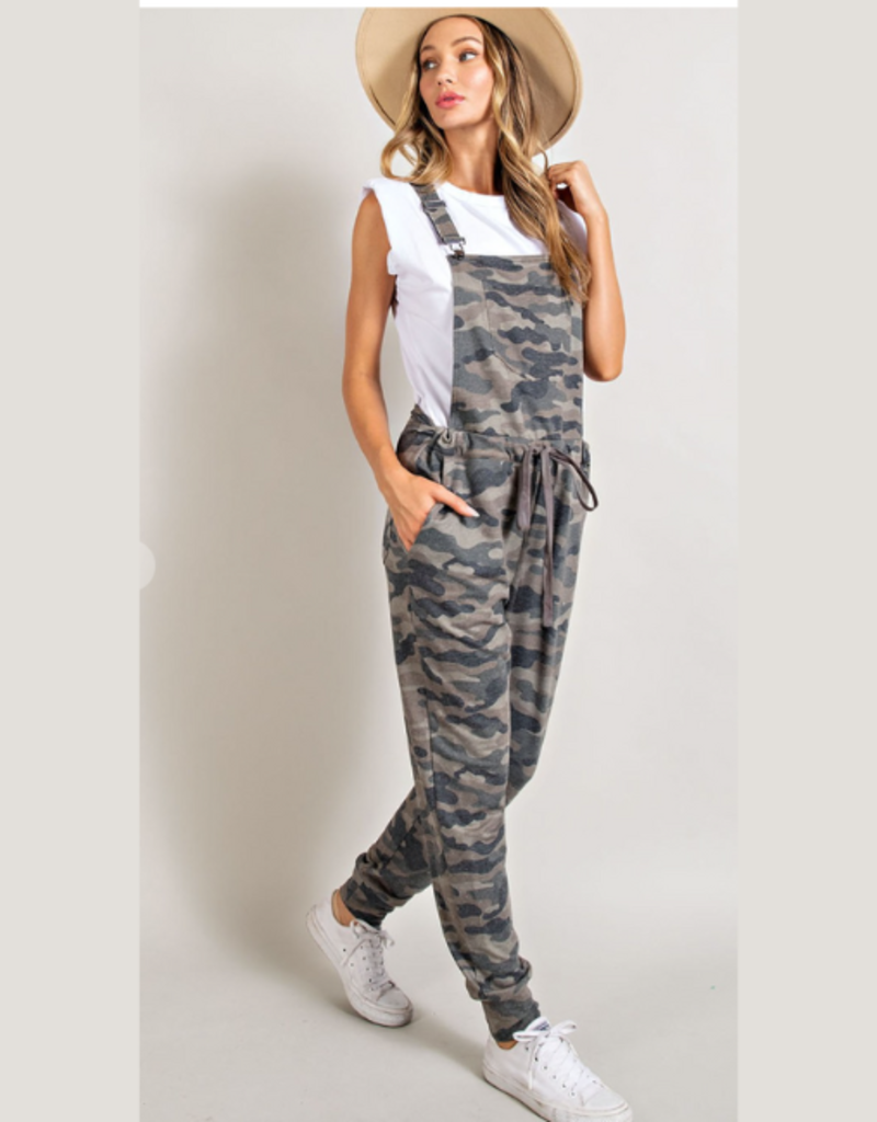 Ee:some Camoflague Jogger Overall
