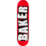 Baker BAKER BRAND LOGO MINI DECK-7.3” RED/WHT