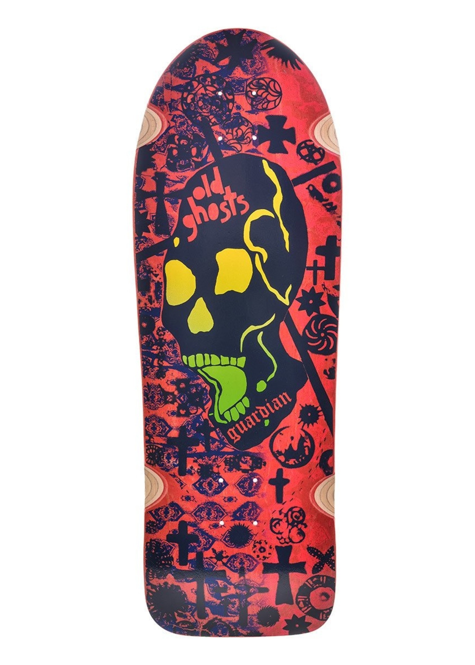 Vision Vision Old Ghost Deck 10"x31.75" Red Stain