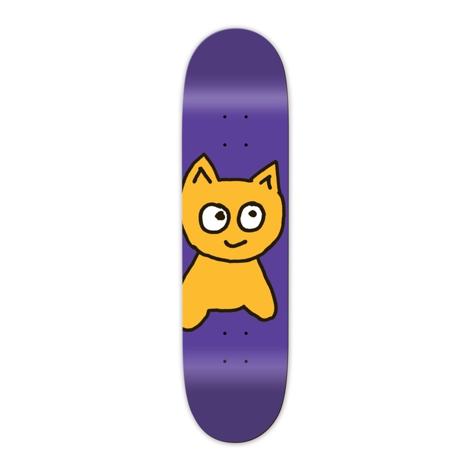 Meow Skateboards Logo Complete - 8.25 Purple - Mike's Bike Park