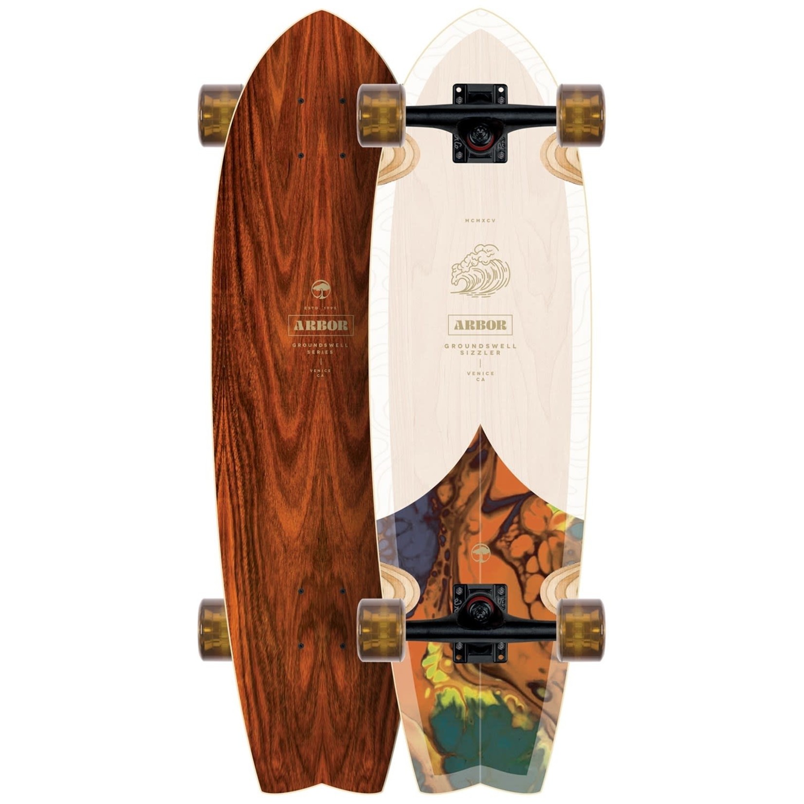Arbor Arbor Groundswell Sizzler 30.5 in Cruiser Complete