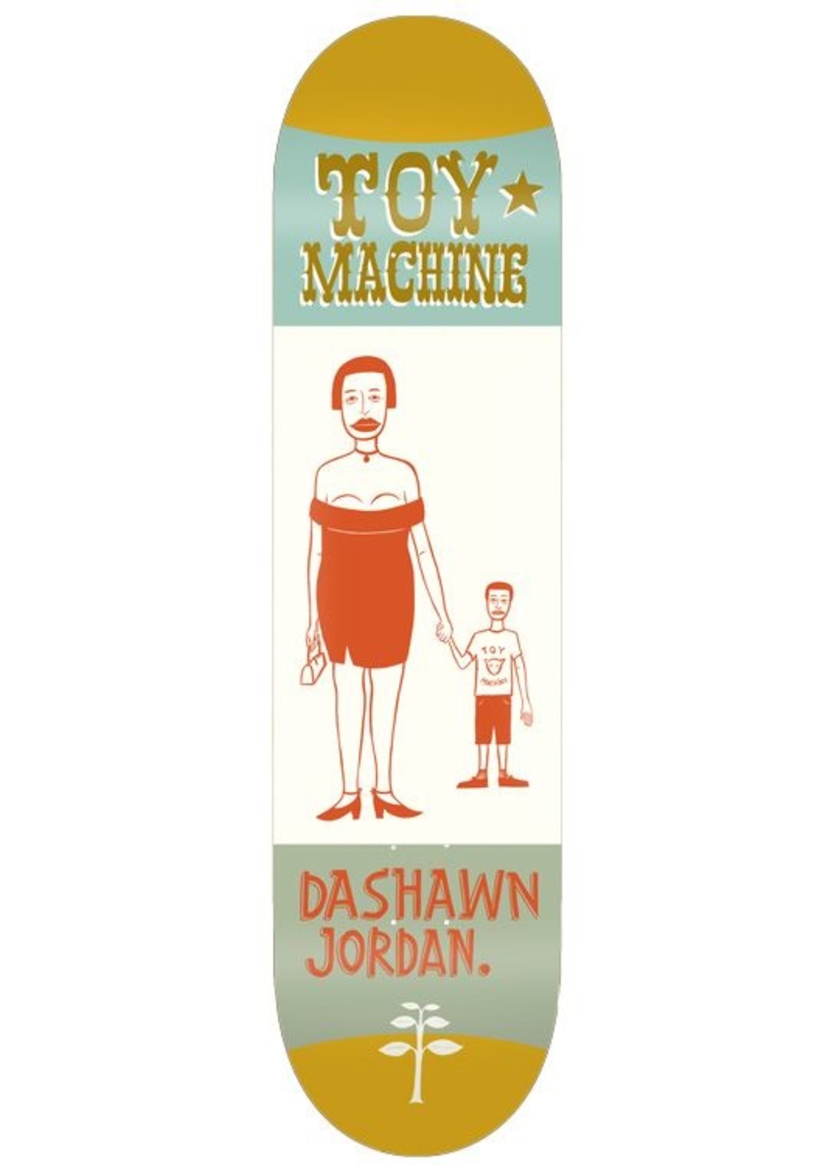 Toy Machine Toy Machine Dashawn Jordan Kilgallen Deck - 8.25"