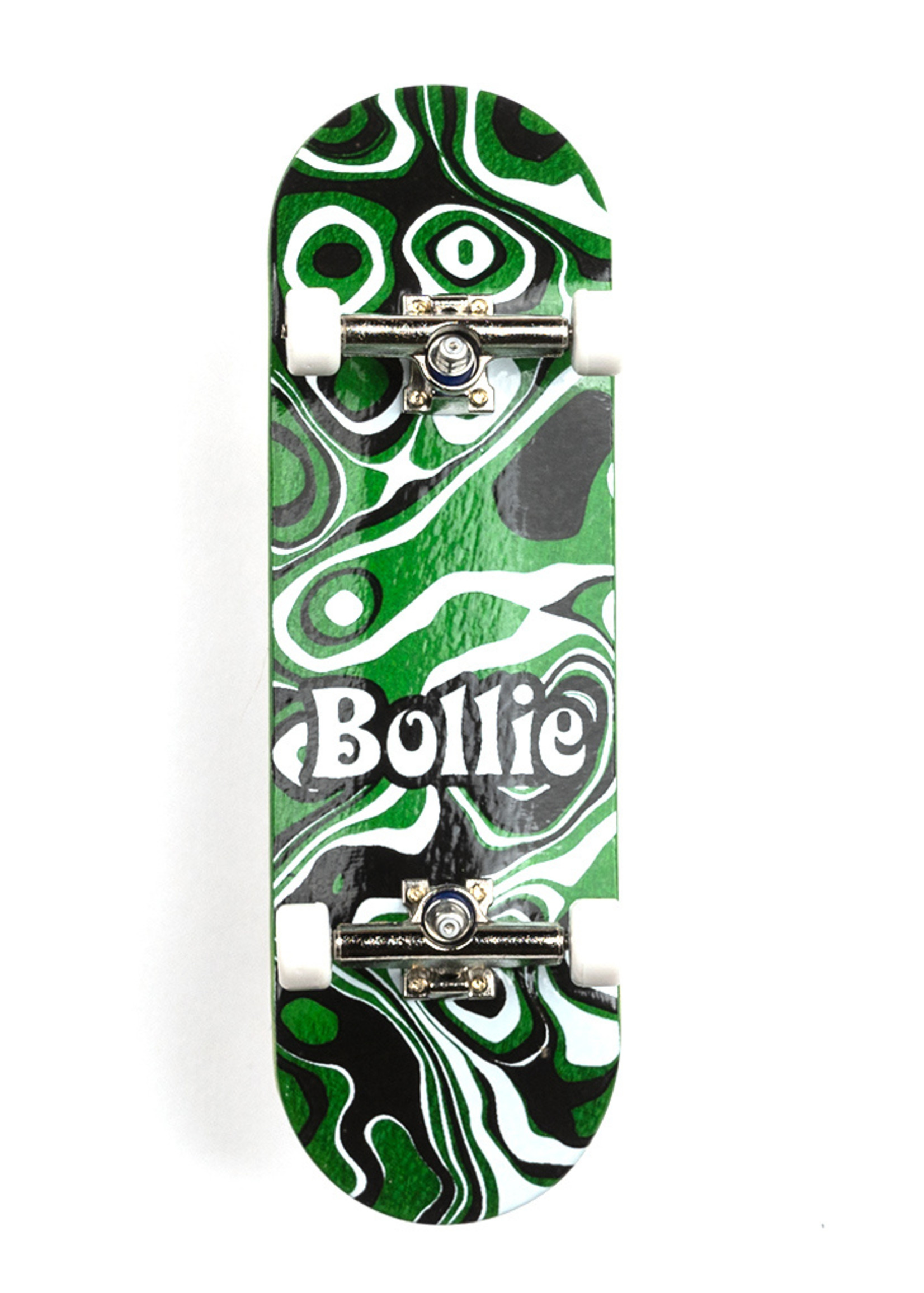 Bollie Bollie Fingerboard "Psychedelic" Green Complete