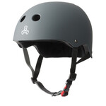 Triple 8 Cert Sweatsaver Helmet - Carbon Rubber - S/M